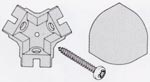 Click Systems QJA Quad 3 Way Joint