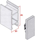 Click Lightweight Centre cross Rail