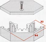 Click Systems CCU Square Corner Upright