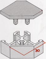 Click Systems CQS Chamfered Quadrant